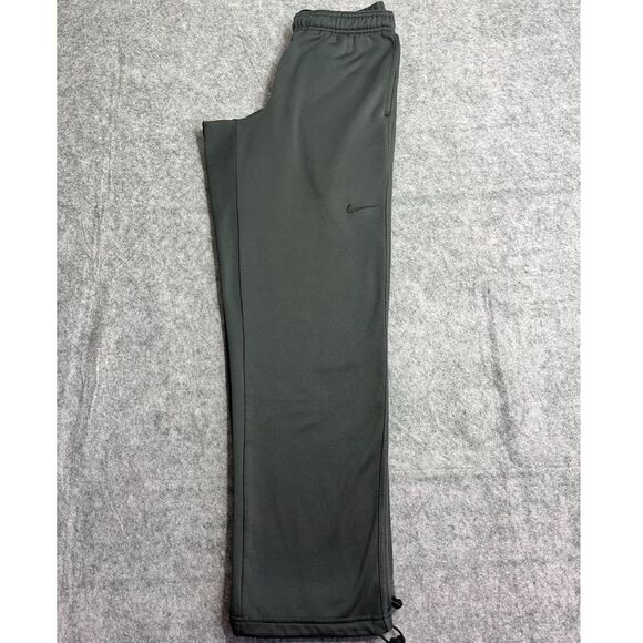 Nike Men's Grey Thermal Pants - Picture 3 of 4